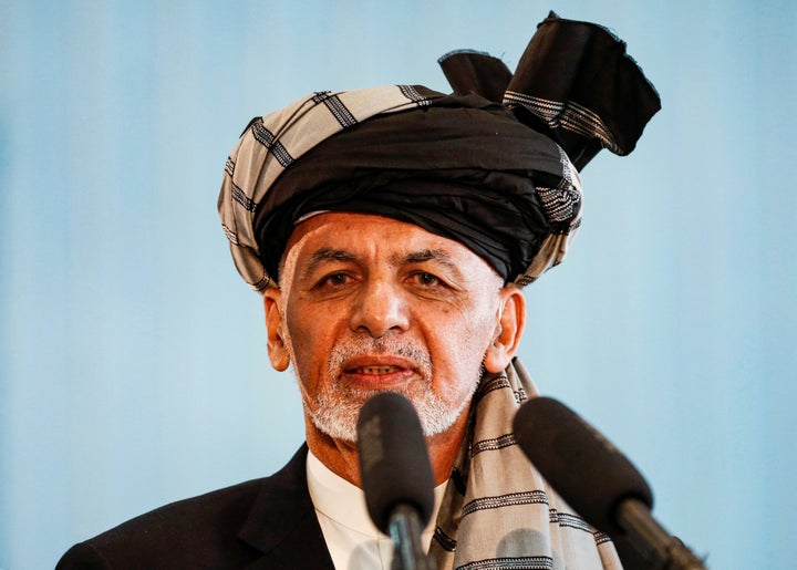 Afghan President Ashraf Ghani, seen prior to his election in September, announced the prisoner swap on Tuesday.