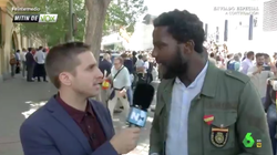 La pregunta que desmonta en cinco segundos a Bertrand Ndongo, conocido simpatizante de