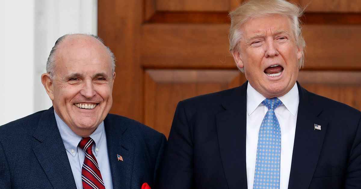 Rudy Giuliani's Calls To Trump Are Conveniently Secret