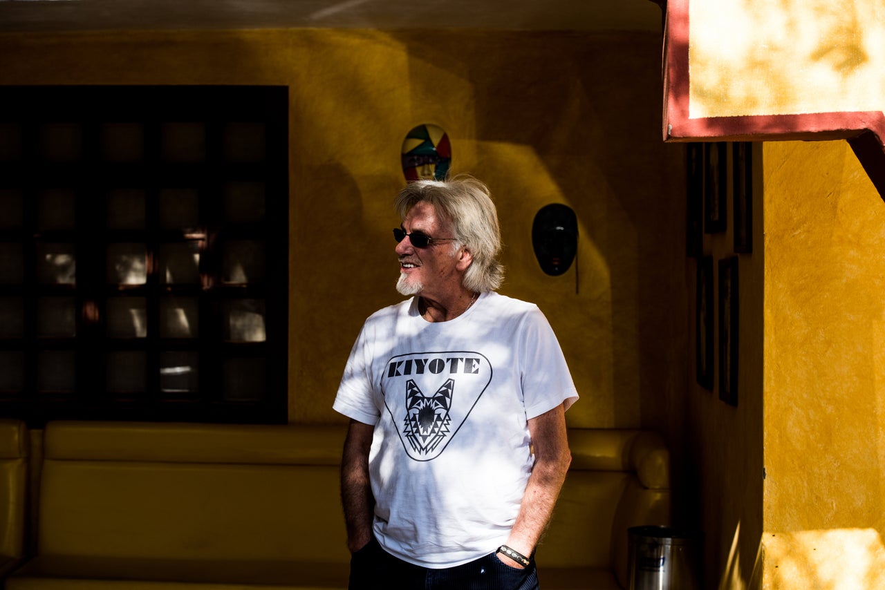 Stefan Rodman, 68, a musician from Morro Bay, California, waits for his Sani Dental Group appointment at the Hacienda Los Algodones in Los Algodones, Baja California, Mexico, on Oct. 24, 2019.