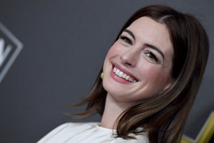 Hathaway attends the 22nd Annual Hollywood Film Awards at The Beverly Hilton Hotel on November 4, 2018, in Beverly Hills, California.