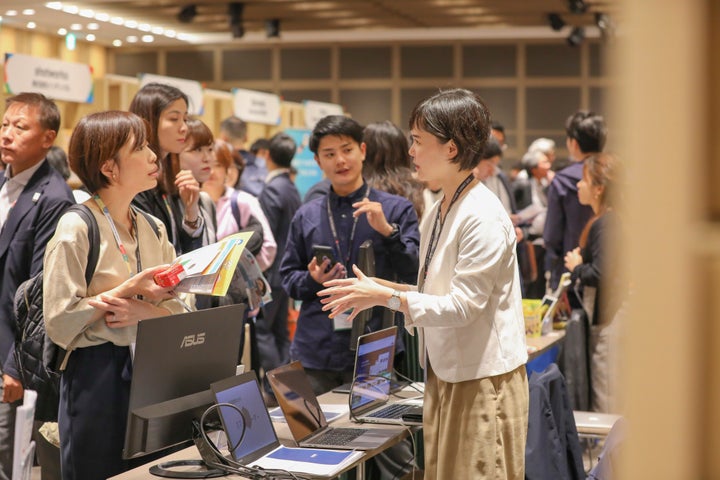 企業ブースの様子