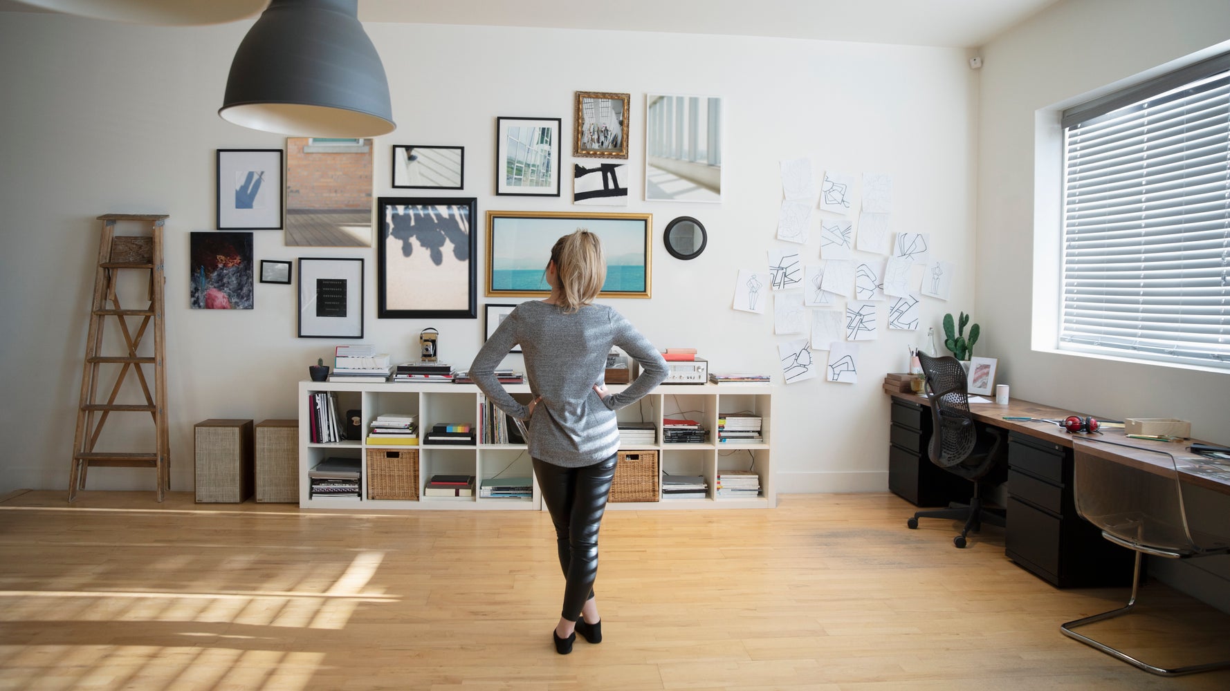 Hanging Up Art In Your Home Can Make You Happier | HuffPost null
