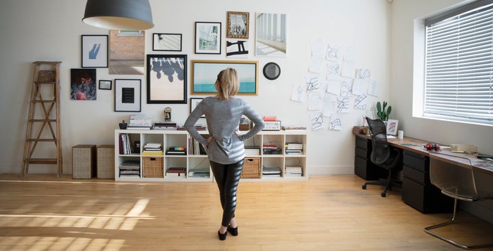 Hanging pictures in outlet your home