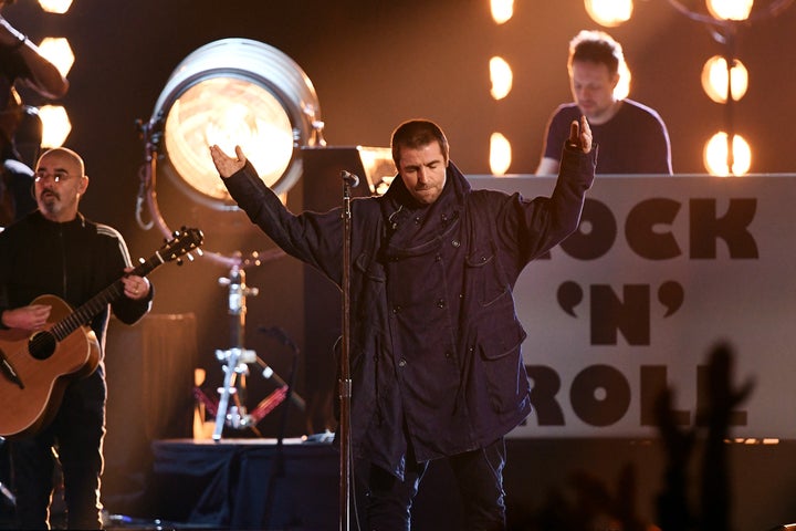 Liam Gallagher received the Rock Icon Award at the 2019 MTV European Music Awards.