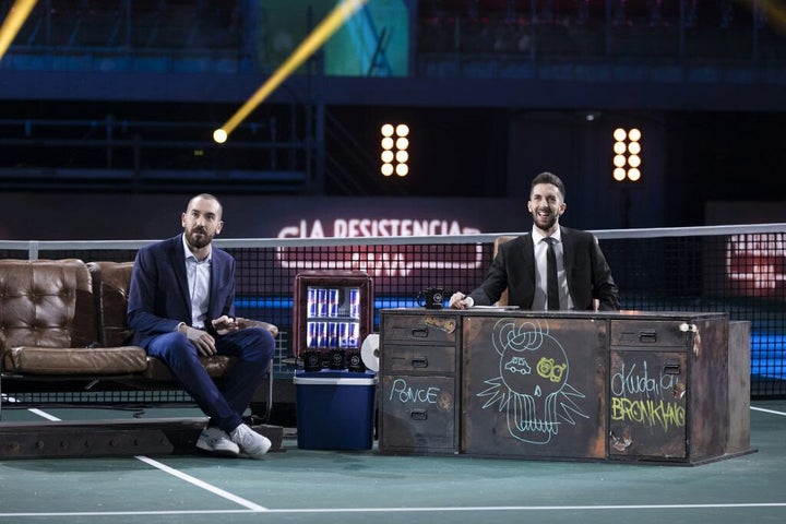 Jorge Ponce y David Broncano en el especial de 'La Resistencia'.