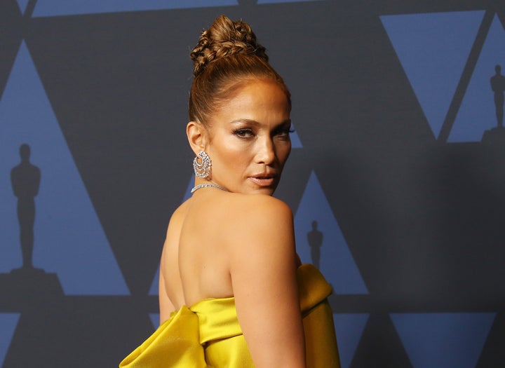 Jennifer Lopez arrives at the annual Governors Awards ceremony, hosted by Academy of Motion Picture Arts and Sciences, on Oct. 27 in Hollywood.