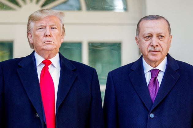 Donald Trump et Recep Tayyip Erdogan à la Maison Blanche à Washington le 13 novembre 2019.