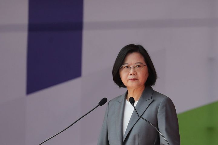 台湾の蔡英文総統（2019年10月10日）