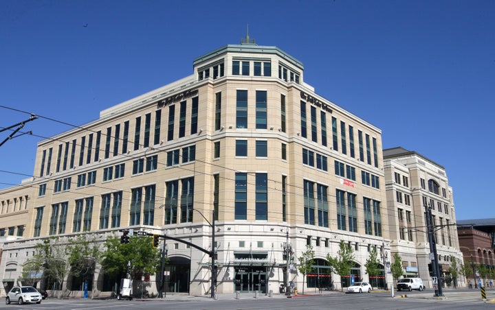 FILE - This April 20, 2016, file photo shows the Salt Lake Tribune in Salt Lake City. The Salt Lake Tribune says it has received approval from the IRS to convert into a nonprofit as the newspaper switches to a nontraditional model that it hopes will ensure long-term stability after years of financial struggles fueled by declines in advertising and circulation revenues. (AP Photo/Rick Bowmer, File)