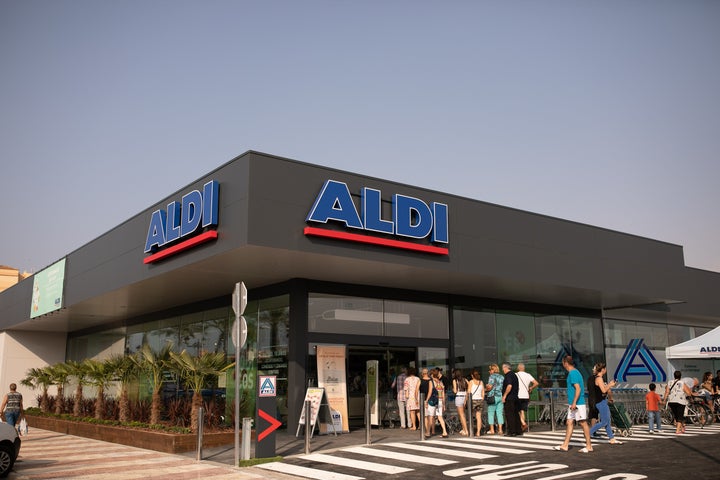Un supermercado de Aldi en Roquetas de Mar (Almería).