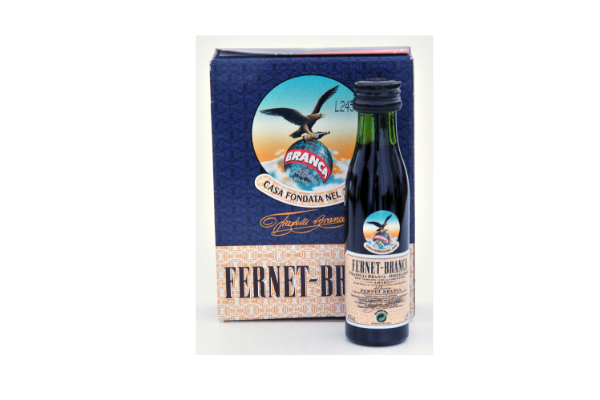 Fernet-Branca is a popular herbal amaro.