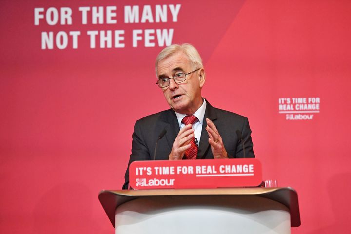 Shadow Chancellor John McDonnell: “This is public ownership for the future."