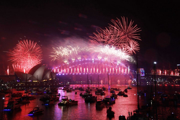 2018 New Year's Eve Fireworks in Sydney