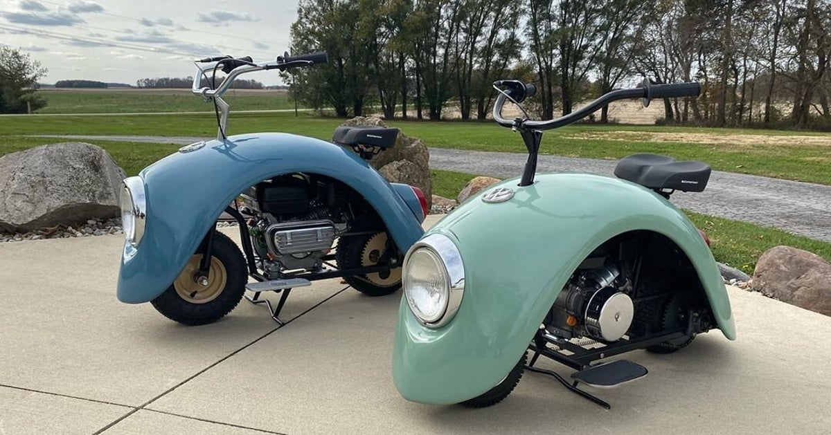 フォルクスワーゲン ビートルが 可愛いバイクに大変身 画像集 動画 ハフポスト