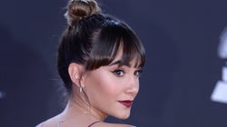 El impactante vestido de Aitana en la alfombra roja de los Grammy