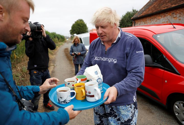 Boris Johnson's peculiar tea recipe has come under scrutiny. 
