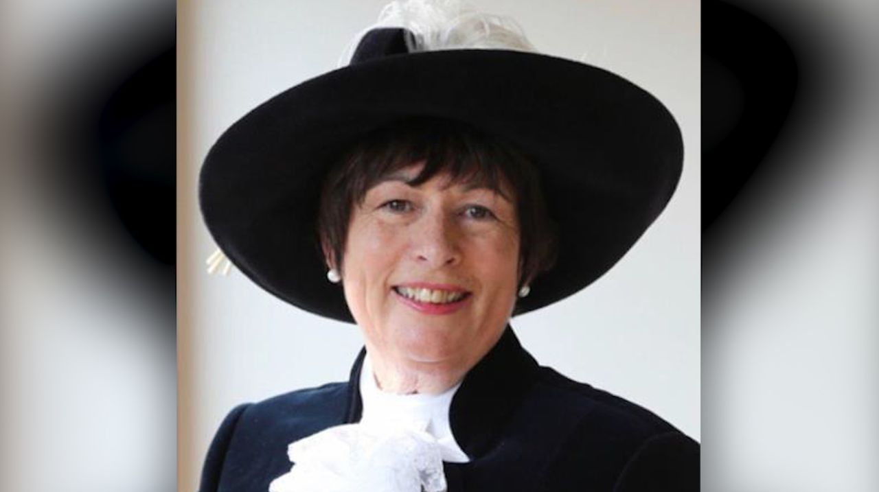 Annie Hall, the former High Sheriff of Derbyshire, who was killed after being swept away by flood water.