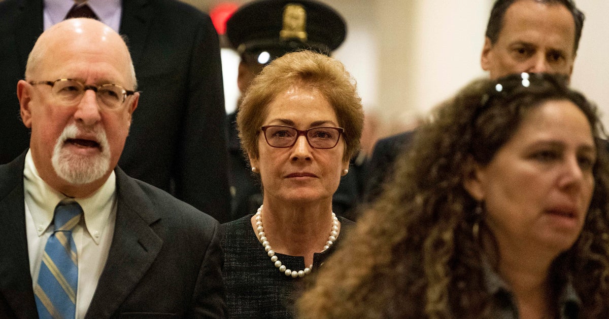 Marie Yovanovitch, ExU.S. Ambassador To Ukraine, To