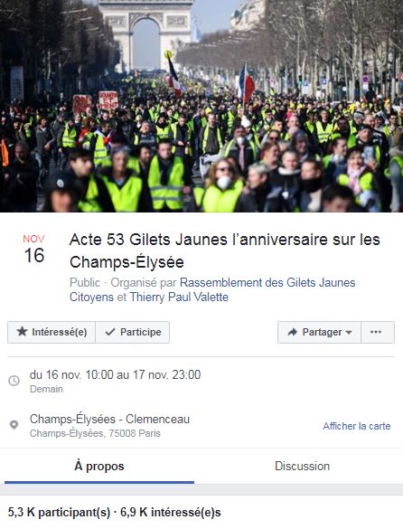 Ce Que Prévoient Les Gilets Jaunes Pour Leur Week End