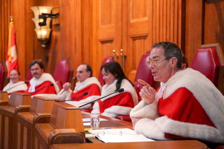 Canada's Supreme Court in Ottawa, Nov. 4, 2019. 