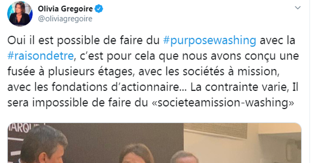 Olivia Grégoire a eu bien du mal à expliquer ce tweet - Le HuffPost