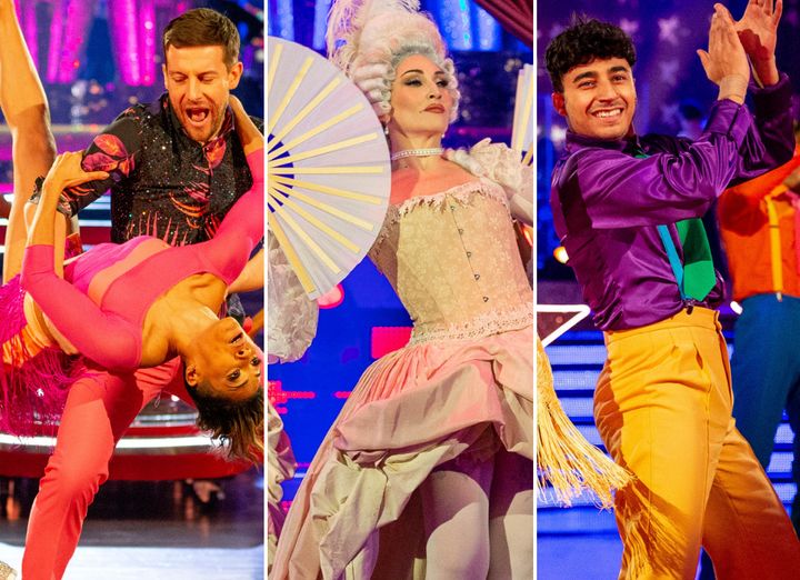 The stars of Strictly Come Dancing in Blackpool