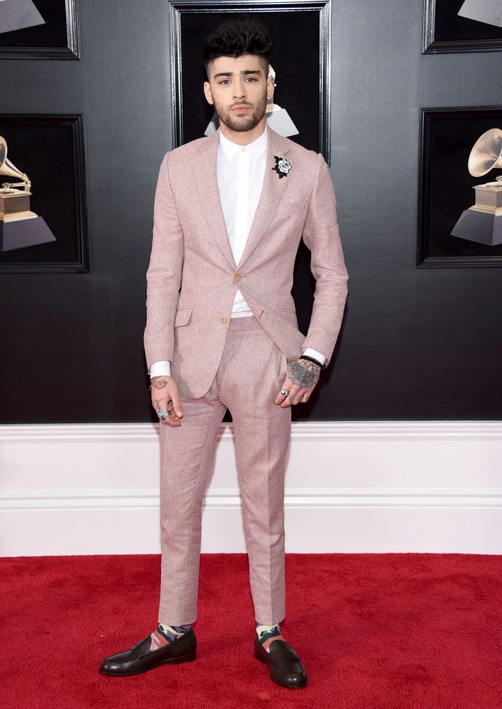 Zayn Malik at last year's Grammys