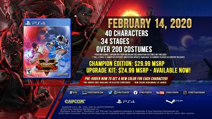 The 'All Character Pack' for Street Fighter 5: Champion Edition