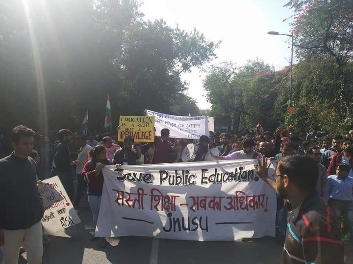 JNU protest