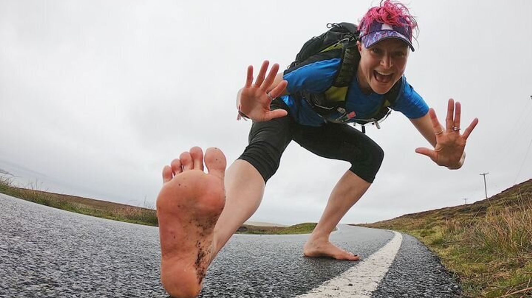 Woman Runs 90 Marathons Barefoot Here S What Her Feet Look Like Huffpost Uk Life