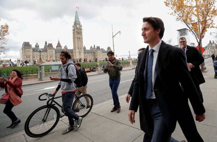 Photo d'archives de Justin Trudeau.