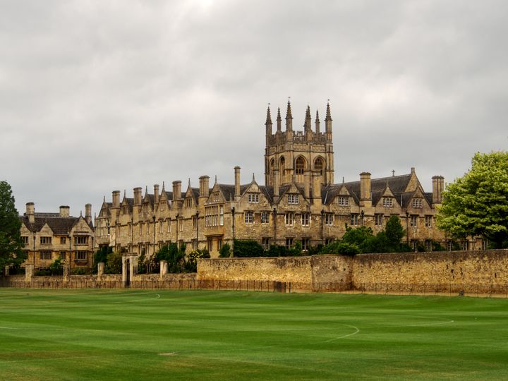Christ Church Meadow is a popular walking and picnic spot in Oxford, England. Roughly triangular in shape it is bounded by the River Thames, the River Cherwell, Christ Church and Merton College.