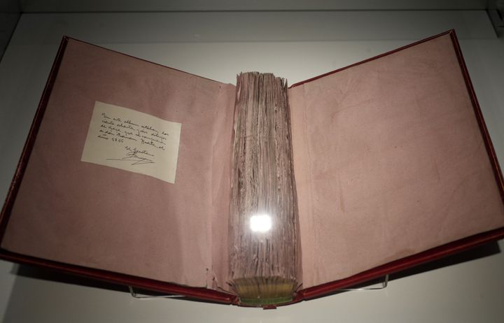 Σημειωματάριο του Γκόγια το οποίο περιείχε 186 σχέδια του. 