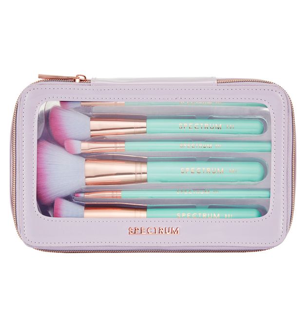 Spectrum Travel Bag & Brush Set, £25