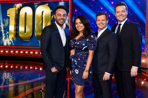 Ant and Dec with Scarlett Moffatt and Stephen Mulhern