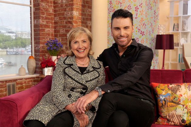 Rylan met Hilary Clinton on This Morning