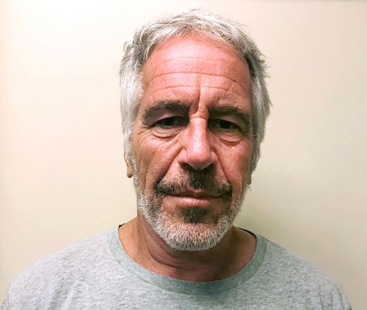 Jeffrey Epstein in a file photo provided by the New York State Sex Offender Registry