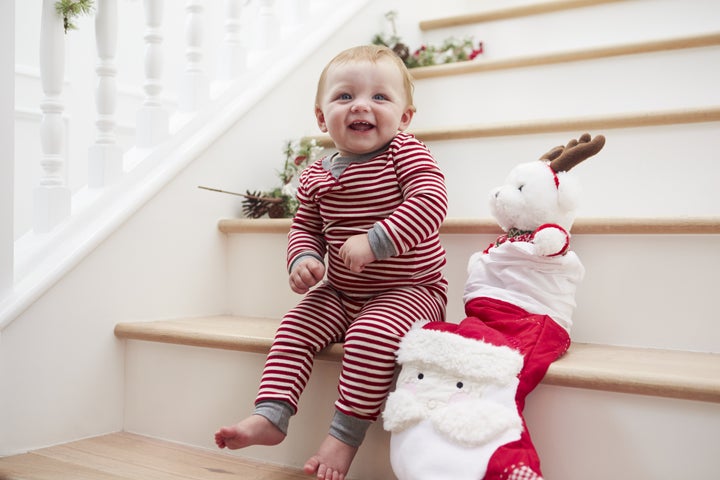 Babies and toddlers love Christmas, and will love these cute stocking stuffers.