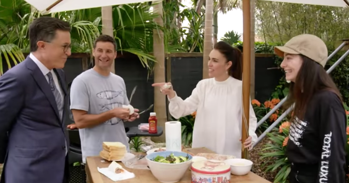 Stephen Colbert Pranking Jacinda Ardern And Lorde Will Make Your Morning Huffpost Australia
