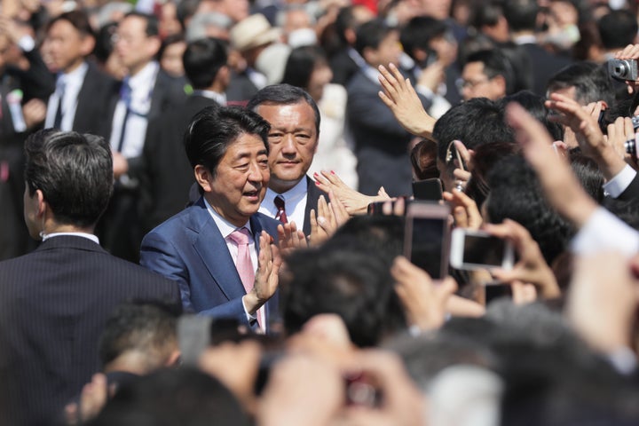 桜を見る会／安倍首相