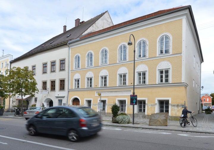 The yellow corner house in Braunau am Inn where Adolf Hitler was born will be turned into a police station, Austrian off
