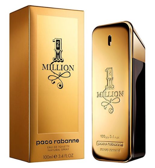 Paco Rabanne 1 Million For Men Eau de Toilette 100ml for Him, £39.90 (was £68)