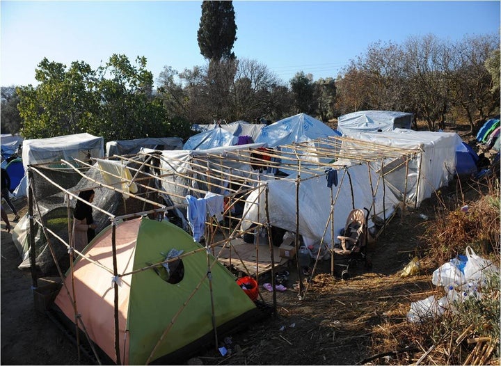 Eικόνα από τη Μόρια, Νοέμβριος 2019