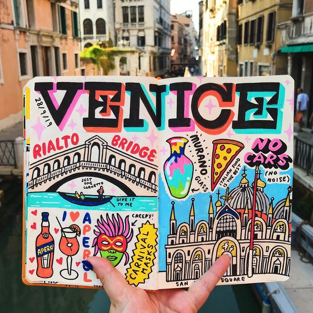 This Woman’s Creative Travel Journal Will Inspire Your Next Adventure