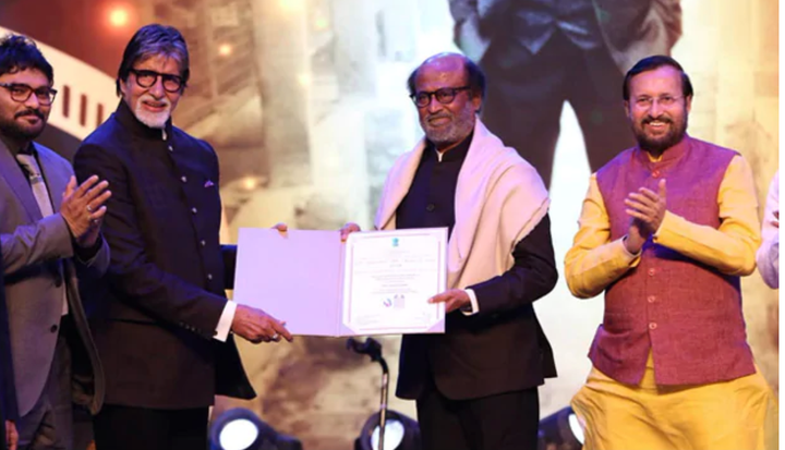 Amitabh Bachchan and Rajinikanth