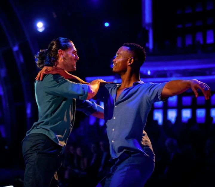 Strictly featured a same-sex routine featuring professionals Graziano Di Prima and Johannes Radebe