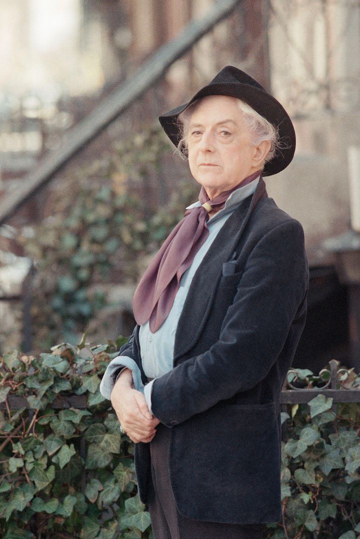 British actor and author Quentin Crisp photographed in 1989. 