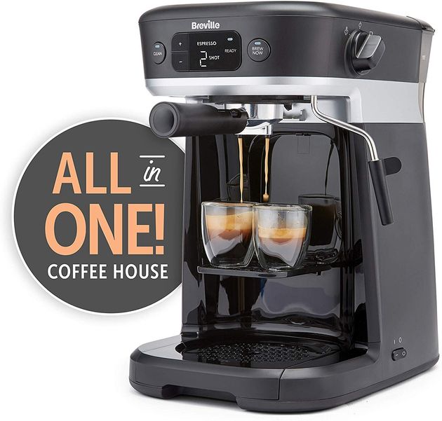 Καφετιέρα Breville All-in-One Coffee House, Amazon