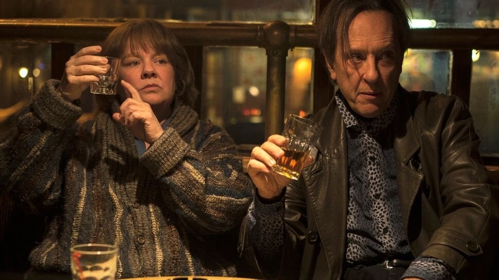 Food Melissa McCarthy and Richard E. Grant in